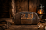 Montana West Hair-On Collection Travel Pouch