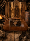 Montana West Hair-On Collection Travel Pouch