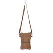 Premium Item: White and Brown Crossbody Myra Bag